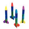 Foam Metallic Rocket Flyers, Assorted Colors, 12/Pkg