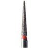 Fraises diamantées pour procédures opératoires, couronnes et ponts NeoDiamond® – FG, fine, conique, 25/emballage - Red, Pointed Cone, # 858, 1.4 mm Diameter, 8.0 mm Length