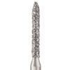 Patterson® Disposable Diamonds – FG, Fine, Red, Cylinder Bevel End, # 885-012F, 1.2 mm Diameter, 8.0 mm Length, 25/Pkg 