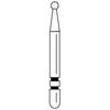 Fraises diamantées Two Striper® – FG, fine, rouge, bout rond, 5/emballage