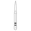 Fraises diamantées spéciales de finition Two Striper® MFS® – FG, 5/emballage - Extra Fine (20 micron), Pink, Flame, # 265, 1.2 mm Major/0.3 mm Minor Diameter