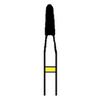 Fraises diamantées T&F Hybrid points® – FG, extra fin, jaune, 1/emballage - Extra Fine, Yellow, Cone, # 7803, 1.2 mm Diameter, 4.0 mm Length