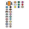 Jeter® Compatible Alpha Labels