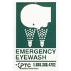 Emergency Eyewash Stations Labels and Signage - Eyewash Plastic Sign