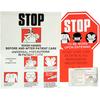 Variety Pack of Infection Control Labels – 5/Pkg 