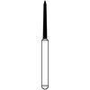 Spring Disposable Diamonds – Regular FG, Coarse, Green, Flame - # 878K-012C, 1.2 mm Diameter, 8.0 mm Head Length, 25/Pkg