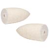 Miniature Pointed Felt Cones – 1/4" Diameter x 1/2" Length, 24/Pkg
