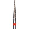 Diamants jetables Singles – FG, pointe aiguille, 25/emballage - Fine, Red, # 1314.8F, 1.400 mm Diameter, 8.000 mm Length