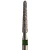 Diamants jetables Singles – FG, conique fissurée, 25/emballage - Coarse, Green, Round End, # 1114.8C, 1.400 mm Diameter, 8.000 mm Length