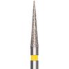Diamants jetables Singles – FG, pointe aiguille, 25/emballage - Extra Fine, Yellow, # 3314.10VF, 1.400 mm Diameter, 10.000 mm Length