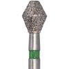Diamants jetables Singles – FG, grossière, noire, tonneau, 25/emballage