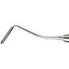 Instrument de bourrage de cordon gingival – N113, lame droite, double extrémité - Serrated