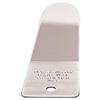 Miroir Reflex Rhod - #1, 1-1/4" x 5-1/2"