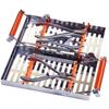 Petites cassettes orthodontiques Double-Decker® Signature Series® IMS™ – 4,5" x 8" x 1,5" - Orange