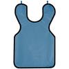 Cling Shield Patient Vinyl Apron, Adult - Biscayne Blue