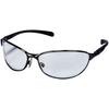Safety Eyewear Health Care – Vector Style & UV Protection, Black Frames, Clear Lenses 