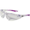 Safety Eyewear Health Care – Chic Style & UV Protection, Clear Frames and Lenses, Pink Tips 