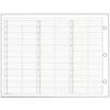 Regular Preprinted Days, Week-in-View Appointment Sheets, 11" W x 8-1/2" H, 100/Pkg