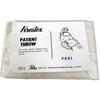 Krestex Patient Aprons - Clear, Knee Length, Plastic, 27" x 44"