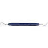 Sonde exploratrice n° 23/sonde UNC n° 12 – Bleu, manche en résine, double extrémité - Explorer # 23/Probe UNC # 12 – Blue, Resin Handle, Double End