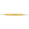 Curettes Amazing Gracey™ – No. 11/12 Gracey, longue portée mini, manche en résine jaune, double extrémité