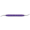 Curettes O’Hehir New Millennium™ – No. OH 1/2ER longue portée, manche en résine mauve, double extrémité