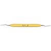 Curettes O’Hehir New Millennium™ – No. OH 15/16, manche en résine jaune, double extrémité - O’Hehir New Millennium™ Curettes - # OH 15/16, Yellow Resin Handle, Double End