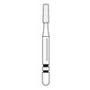 Two Striper® FG Operative Diamond Burs – FG, Medium, Blue, Cylinder - # 558, 1.3 mm Major/1.2 mm Minor Diameter, 4.1 mm Length, 5/Pkg