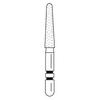 Fraises diamantées Two Striper® – FGSS, gros, vert, 5/emballage - Taper Round End, # 770, 1.8 mm Major/1.3 mm Minor Diameter, 8.0 mm Length
