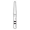 Fraises diamantées Two Striper® – FGSS, gros, vert, 5/emballage - Taper Round End,# 767, 1.8 mm Major/1.0 mm Minor Diameter, 8.0 mm Length