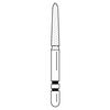 Fraises diamantées Two Striper® – FG, grossière, verte, flamme, 5/emballage