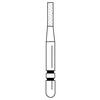Fraises diamantées Two Striper® – FG, grossière, verte, cylindre à bout plat, 5/emballage - # 513, 1.0 mm Diameter, 4.0mm Length