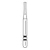 Fraises diamantées Two Striper® – FG, grossière, verte, cylindre à bout plat, 5/emballage - # 513, 1.0 mm Diameter, 5.0 mm Length