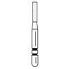 Two Striper® Diamond Burs – FG, Fine, Red, Cylinder Flat End, 5/Pkg - # 515, 1.2 mm Diameter, 5.0 mm Length