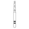 Fraises diamantées Two Striper® TS2000™ – FG, gros, vert, cône à bout plat, 5/emballage