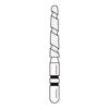 Fraises diamantées Two Striper® TS2000™ ShortCut™, FGSS, gros, vert, cône, 5/emballage