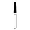 Solo Diamond™ Single-Use Diamond Burs – FG, Coarse, Green, Cone Flat End, 25/Pkg - Taper Flat End, # 847, 1.8 mm Major/1.4 mm Minor Diameter, 8.0 mm Head Length