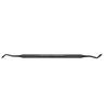 Instruments pour obturation composite/plastique – CCI Contact moyen/grand, manche en aluminium anodisé noir, double extrémité - Composite/Plastic Filling Instruments – CCI Contact Medium/Large, Anodized Aluminum Black Handle, Double End
