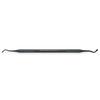 Instruments pour obturation composite/plastique – Manipulation CMI 1/2 noir, manche en aluminium anodisé noir, double extrémité - Composite/Plastic Filling Instruments – Manipulation CMI 1/2 Black, Anodized Aluminum Black Handle, Double End