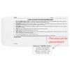 Care Of Mouth Envelopes, Personalized, Gummed-Flap, 6-1/2" W x 3-1/2" H, 500/Pkg