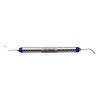 Détartreurs limes Diamondtec™ – Mésial/distal, manche no. 7 Satin Steel® Colours™, double extrémité