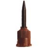 Automix Syringe Tips, Tapered, Brown - 20/Pkg