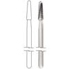 Midwest® Surgical Carbide Burs, FGOS - Taper Dome End Crosscut, # 1703, 2.1 mm Diameter, 4.5 mm Length, 10/Pkg