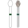 Midwest® Diamonds FG – Coarse, Barrel, 5/Pkg - # 811, 3.3 mm Diameter, 4.2 mm Length, 5/Pkg