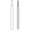 Midwest® Diamonds  FG – Medium, Taper Flat End, 5/Pkg - # 699D, 0.9 mm Diameter, 3.0 mm Length, 5/Pkg