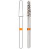 Midwest® Diamonds FG – Ultra Coarse, Taper Long Round End, 5/Pkg - # 856L, 1.8 mm Diameter, 9.0 mm Length