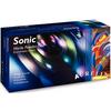 Gants d’examen en nitrile Aurelia® Sonic™ – Sans poudre, indigo
