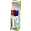 Applicateurs jetables pour pinceau Benda® – Mini, couleurs assorties avec soies blanches, 144/emballage - Benda® Brush Disposable Applicator – Mini, Assorted Colors with White Bristles, 144/Pkg