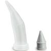 C-R Tubes and Plugs - Separate, Clear, 500/Pkg