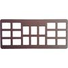 Open Window Plastic Film Mounts - Xray Mount Open 18 Window Hr/Vrt